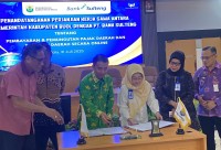 Pemerintah Kabupaten Buol Teken Perjanjian Kerja Sama dengan PT. Bank Sulteng